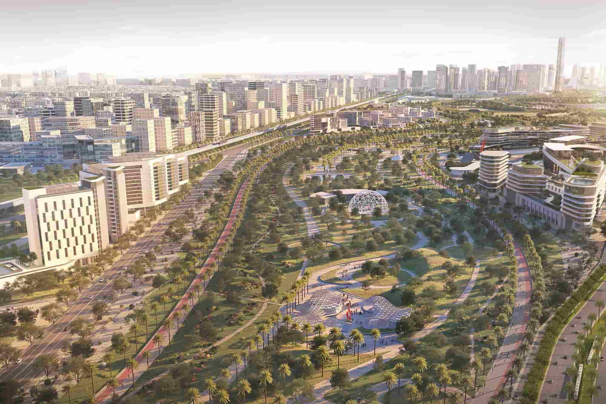 منطقة الداون تاون العاصمة الإدارية